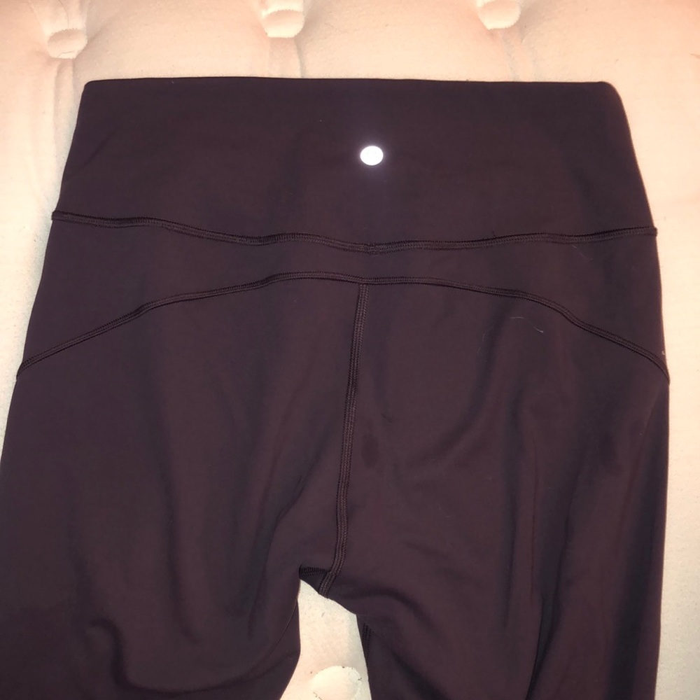 purple in movement lululemon leggings!